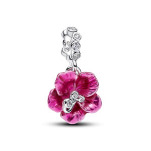 Charm Colgante Flor de Hibisco Plata de Ley 794698C01