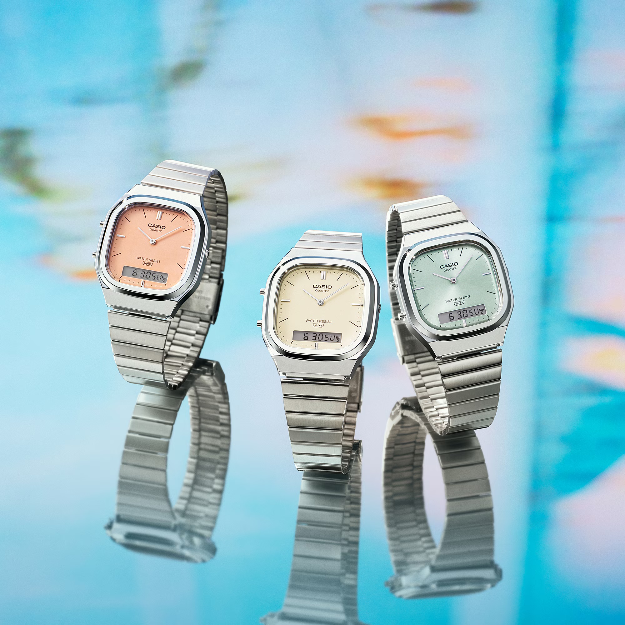 Relo Casio Edgy AQ-240E-4A - Imagen 5