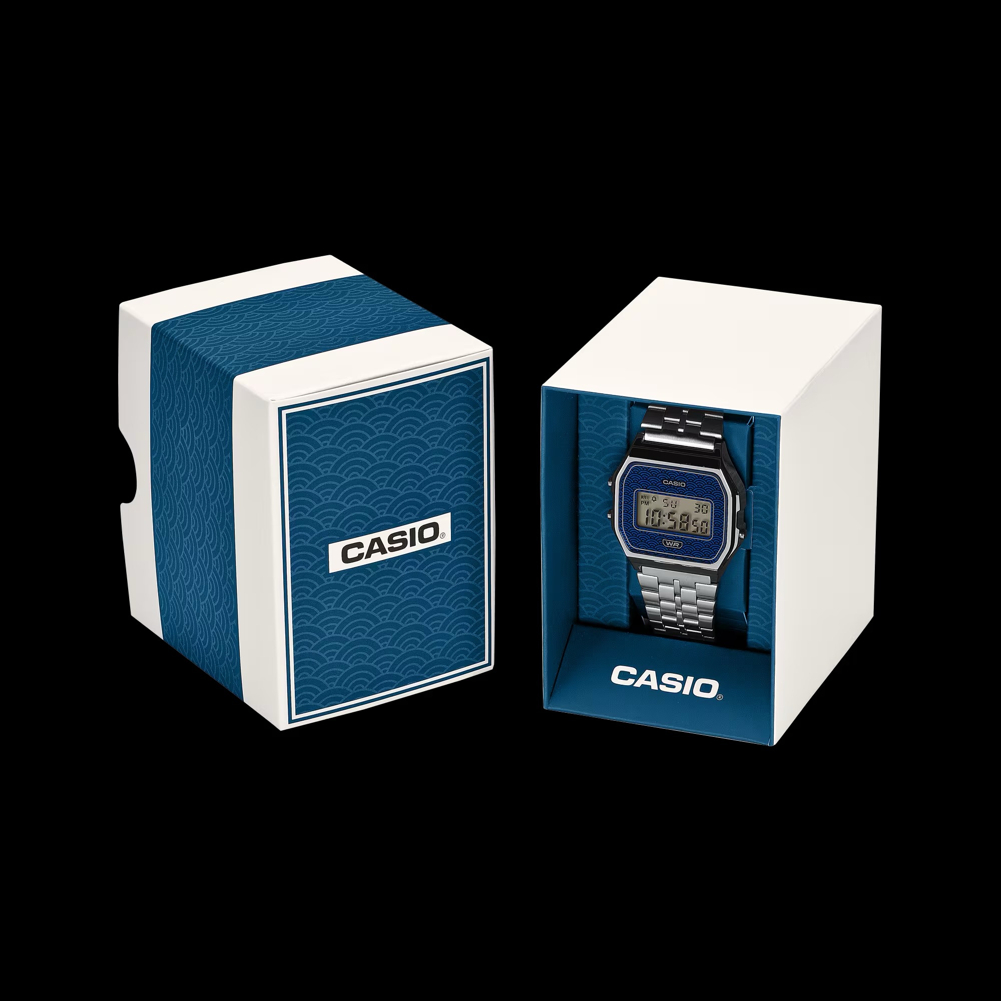 Reloj Casio Vintage Seigaiha A159WEVJ-7 - Imagen 6