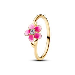 Anillo Flo de Vaina de Disney Recubrimiento en Oro de 14k 163844C01