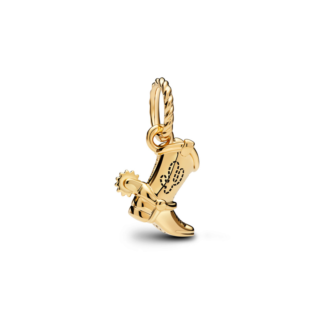 Charm Bota de Vaquero de Toy Story de Disney Pixar Recubrimiento en oro de 14k 764606C01