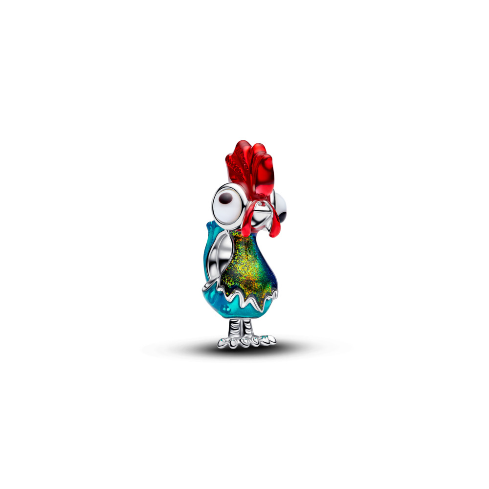Charm Heihei de Vaiana de Disney Plata de Primera Ley