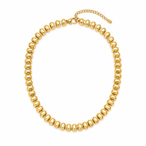 Gargantilla Acero Dorado Tablet