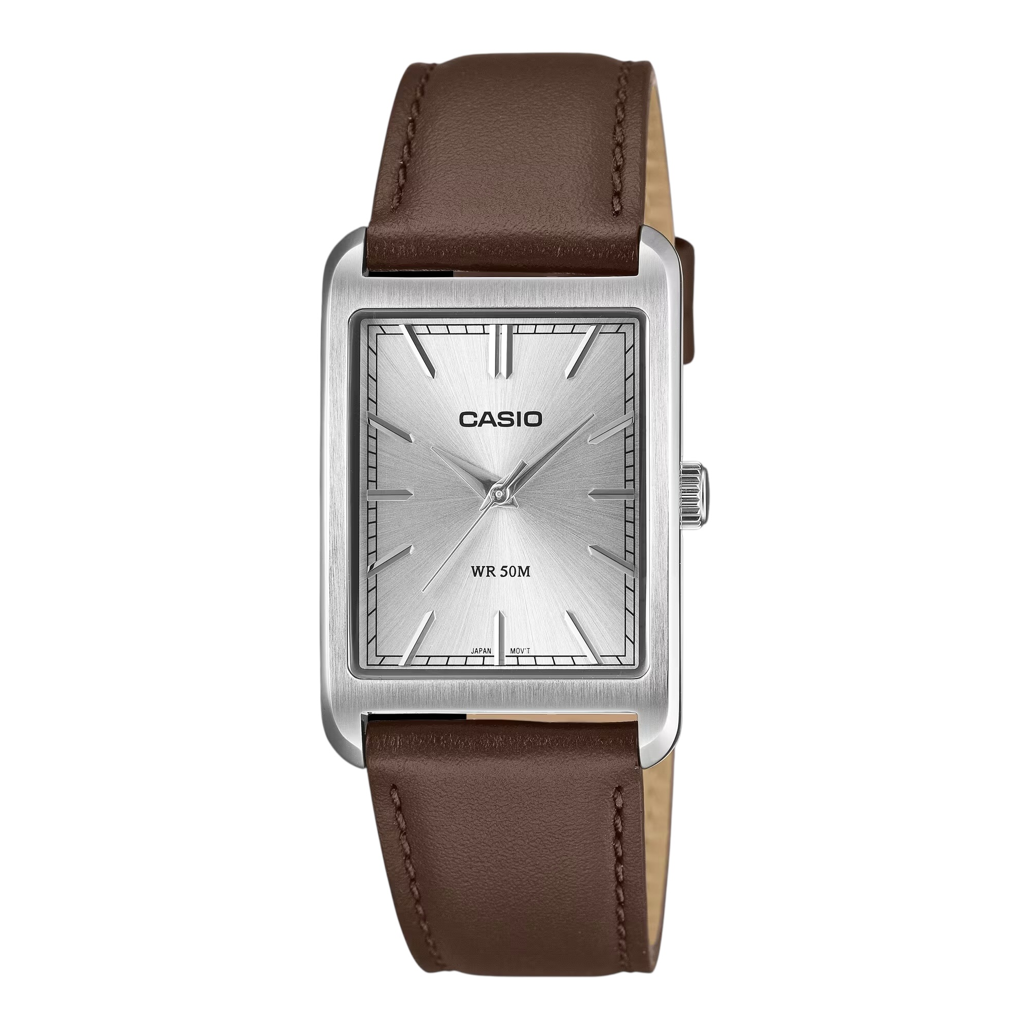 Reloj Casio Timeless Acero Esfera Negra MTP-B215L-7AV