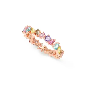 Anillo infinity Colour Wave piedras de colores Plata de Ley 149880 063 008