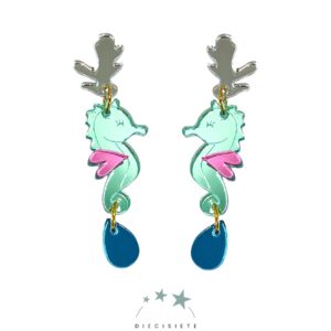 Pendientes Grandes Caballito de Mar