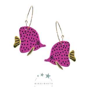 Pendientes Aro Pez Mariposa
