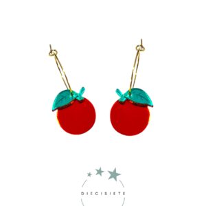 Pendientes Aro Naranjitas