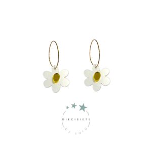 Pendientes Aro Margarita Pequeña
