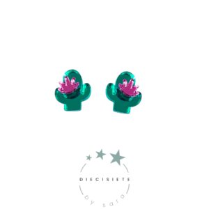 Pendientes Mini Cactus