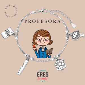 Pulsera Metal Eres lo mas Profe