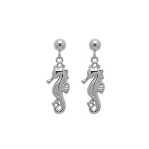 Pendientes Acero Caballito de Mar