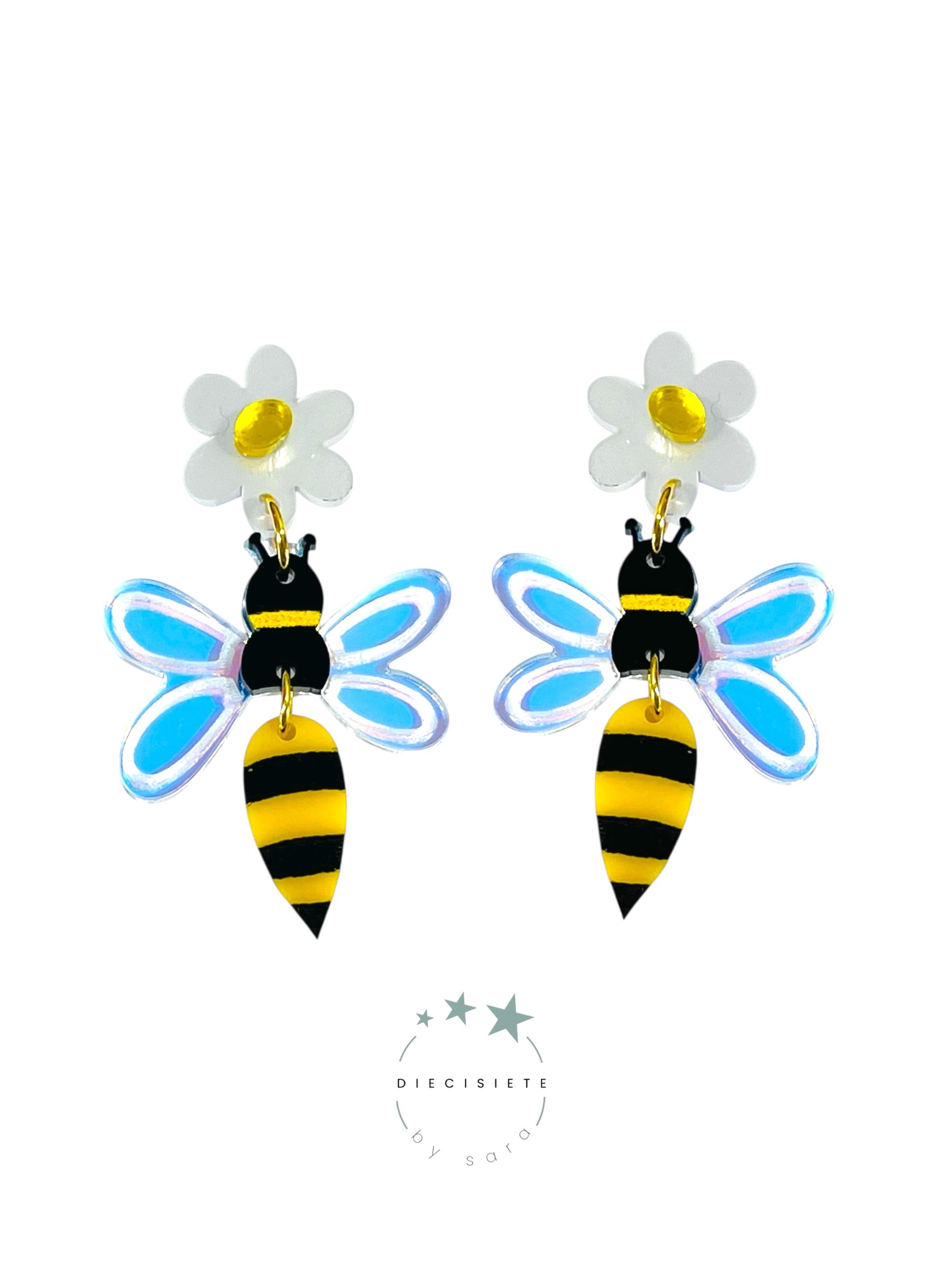 Pendientes Abeja Reina