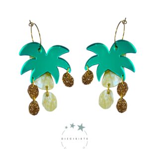 Pendientes Aro Cocotero