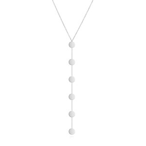Collar Acero  línea de Circulo