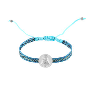 Pulsera Acero Medalla Virgen Covadonga y Cinta (copia)