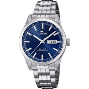 Reloj Lotus  Hombre Classic Steel con Esfera Azul 18670/3
